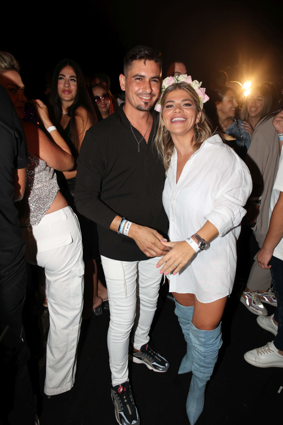 משקעי העבר זה כ''כ תשפ''ג. ג'קי אזולאי והגרוש (צילום: אור גפן)