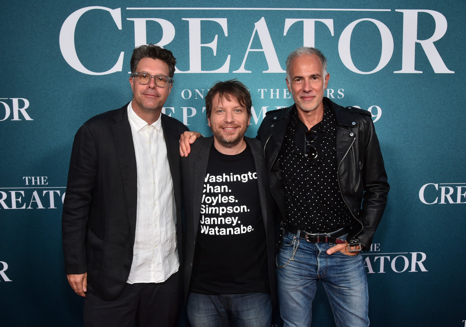 יריב מילצ'ן, גראת' אדוארדס ומייקל שיפר (צילום: Getty images)