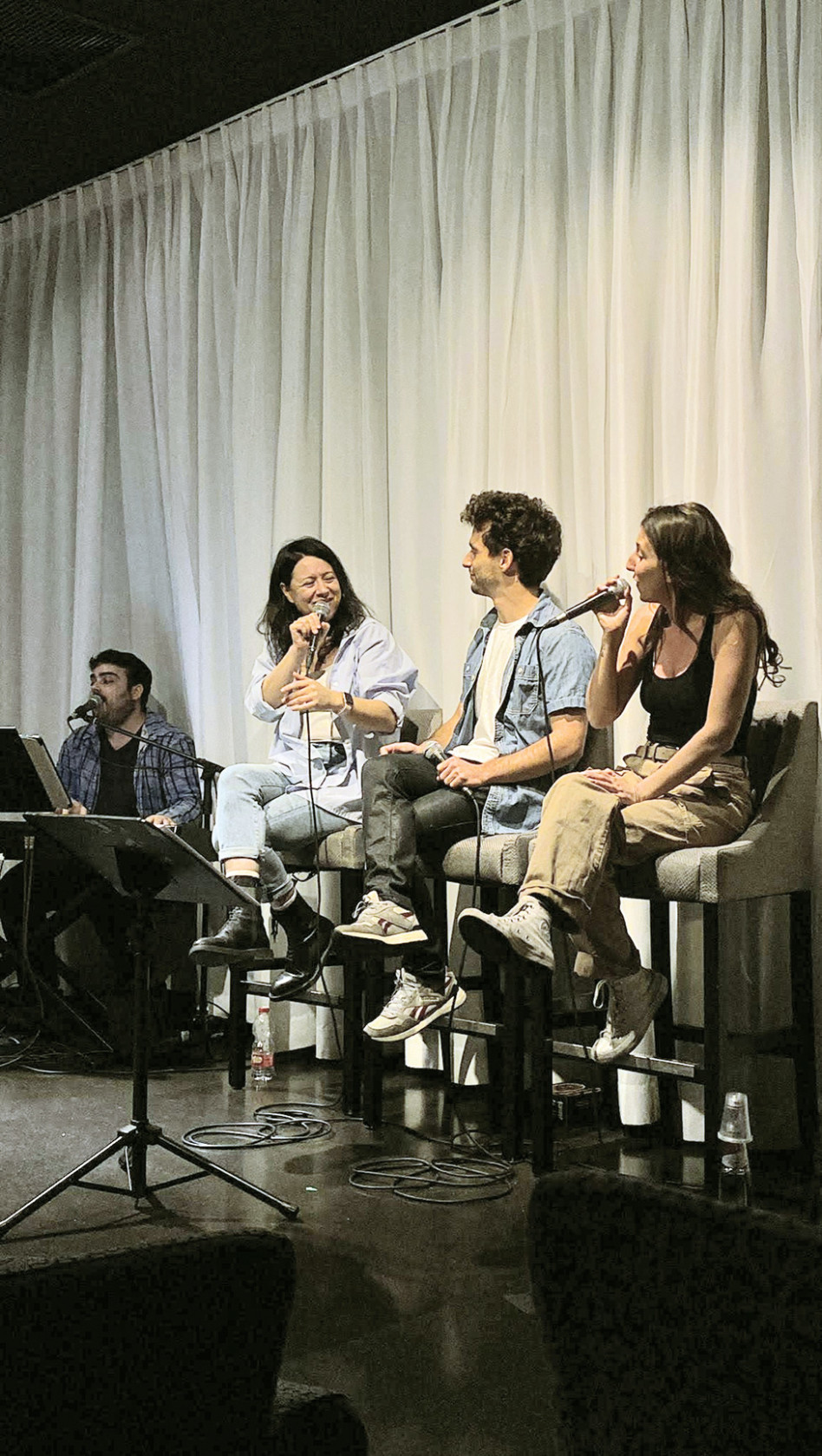 אולה שור סלקטר, אלון סנדלר ונוי הלפרין (צילום: פרטי)