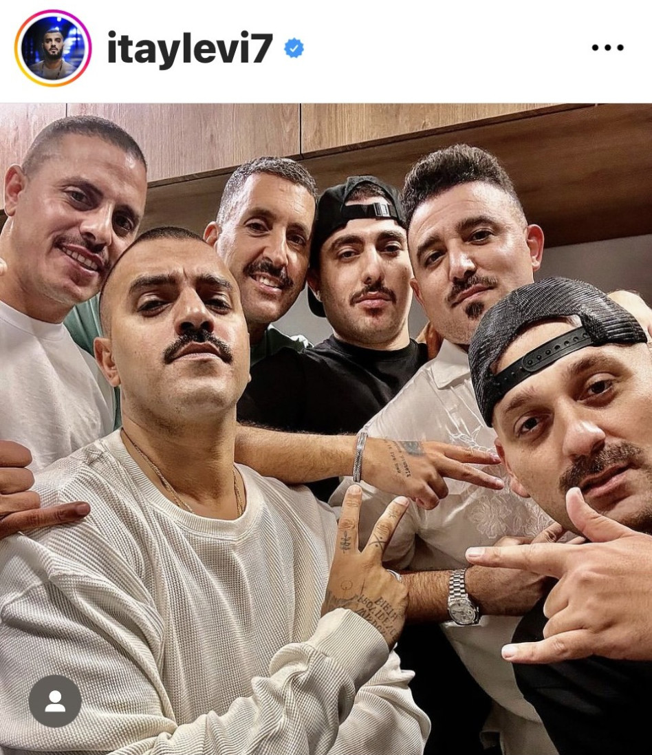 איתי לוי בטרנד השפמים שכבש את צה''ל (צילום: צילום מסך אינסטגרם)