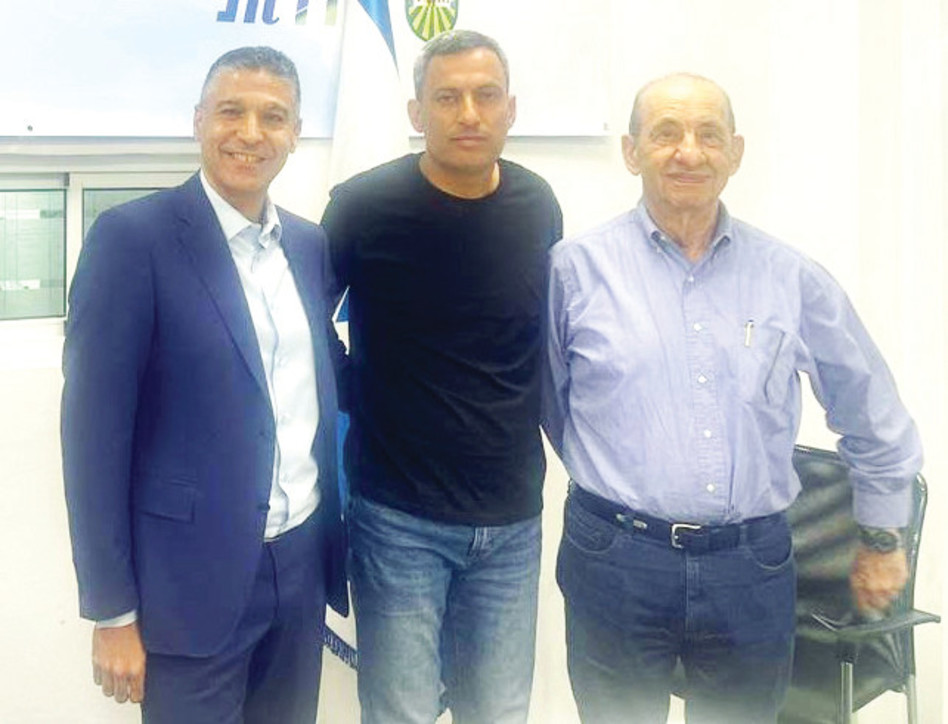 משה וידמן, אלון דוידי ומשה לארי (צילום: יח''צ)