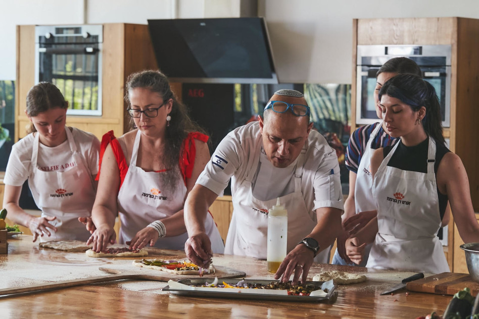 סדנת בישול אורט דן גורמה (צילום: גיל אבירם)