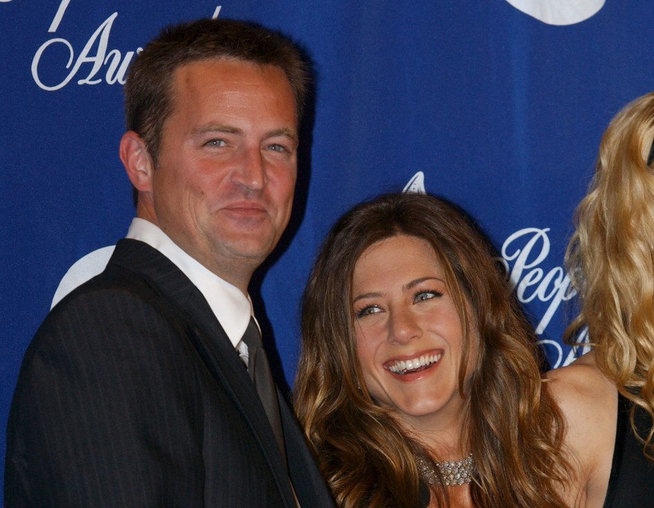 ג'ניפר אניסטון, מת'יו פרי (צילום: Jon Kopaloff/Getty images)