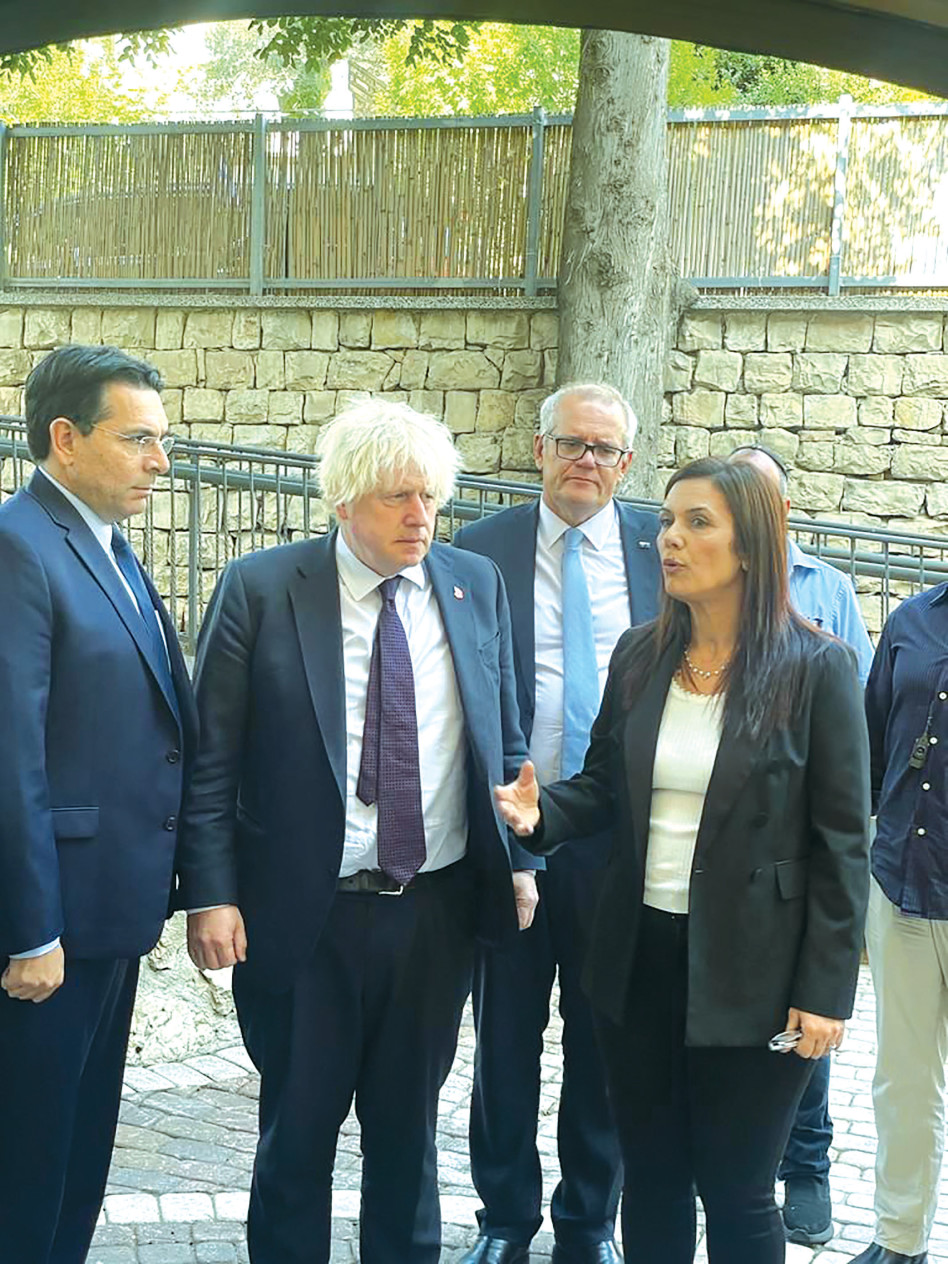 בוריס ג'ונסון (צילום: טל שובל)