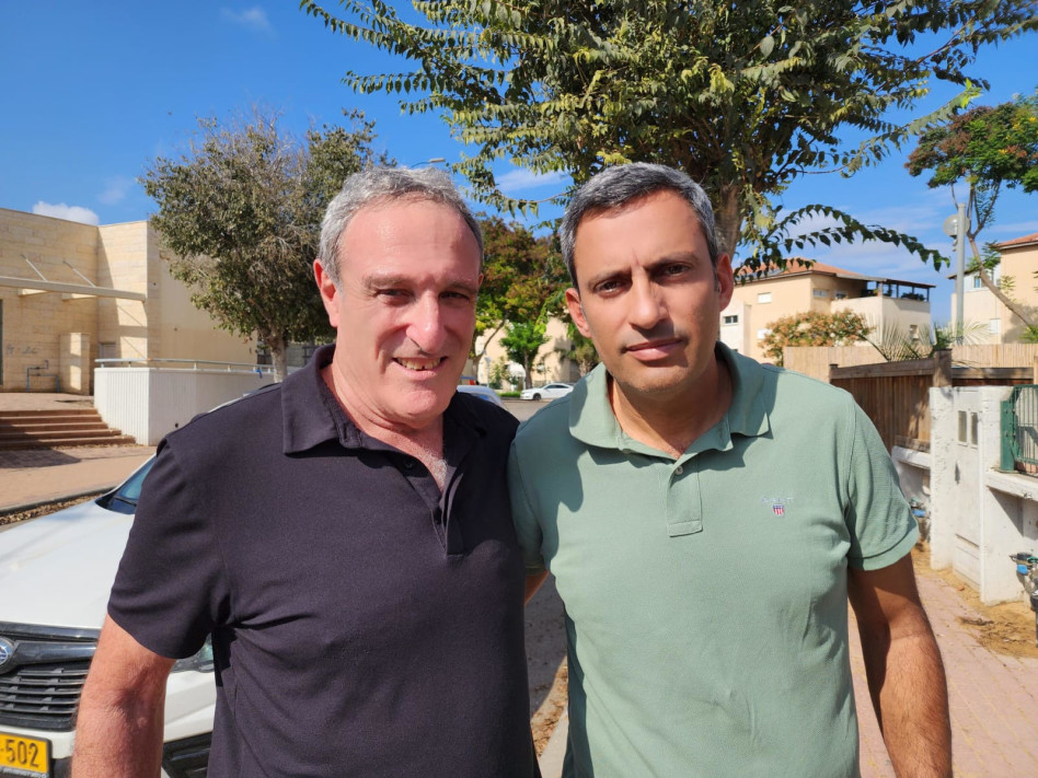 אלון דוידי וראובן קרופיק (צילום: באדיבות בנק הפועלים)