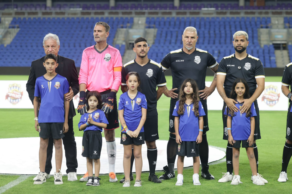 כוכבי גולסטאר עם ילדי העוטף  (צילום: רפי דלויה)