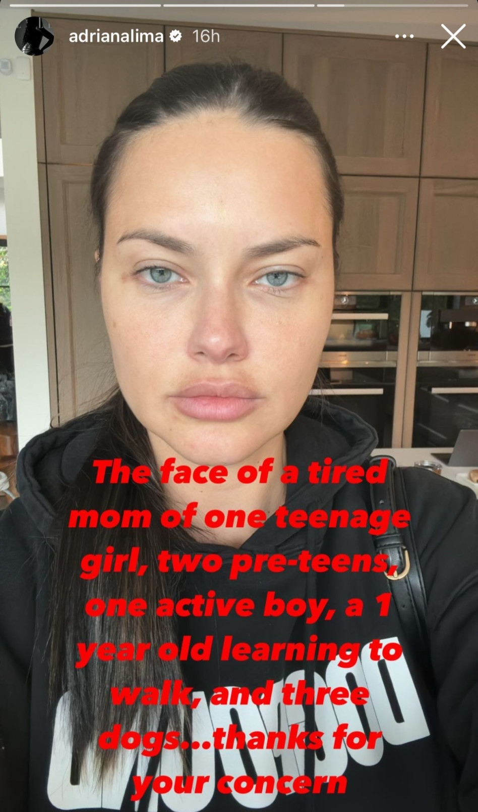 לא שותקת. אדריאנה לימה מגיבה לביקורות (צילום: צילום מסך אינסטגרם)