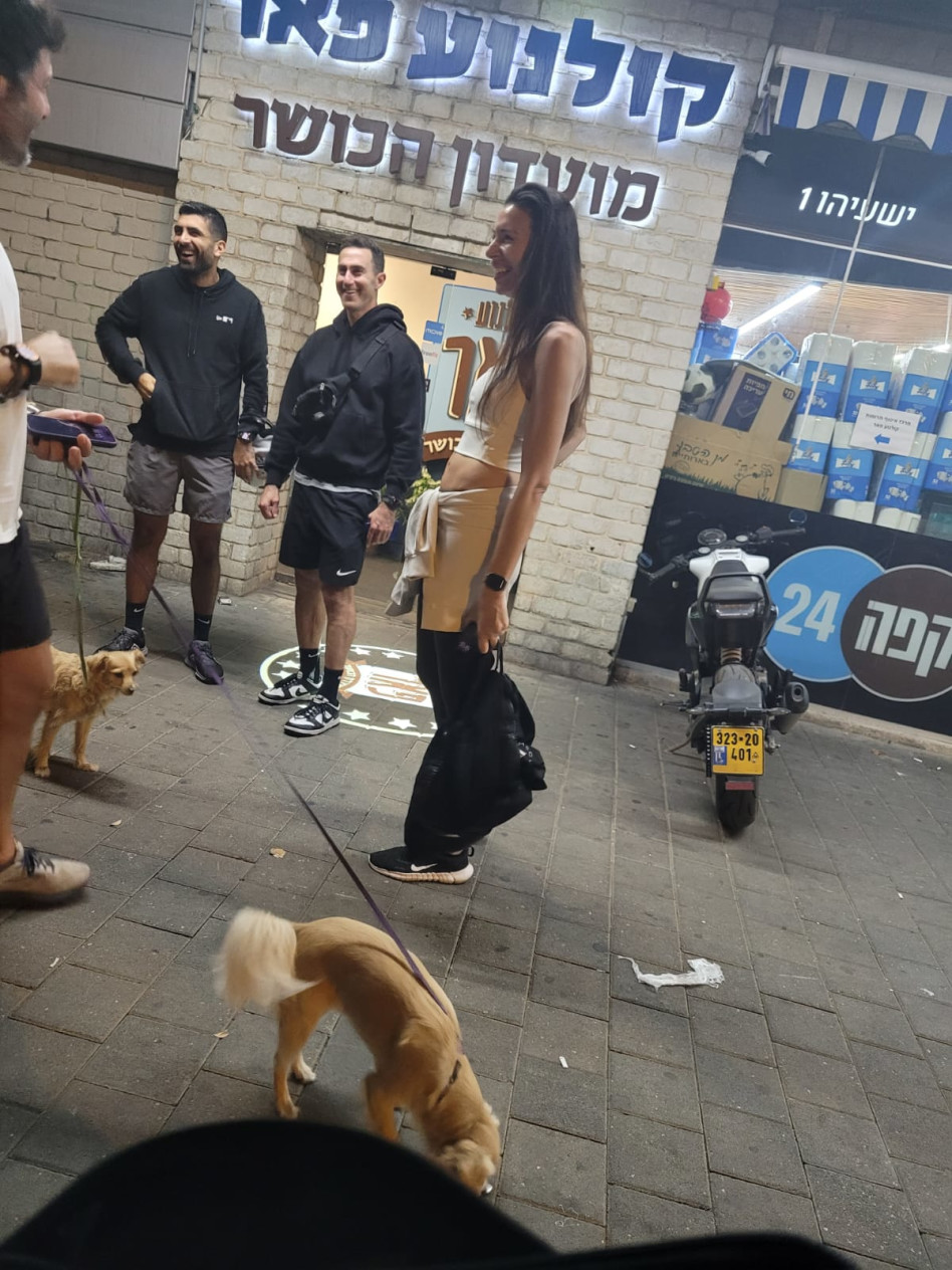 הידידה של רון שחר (צילום: ניר פקין)