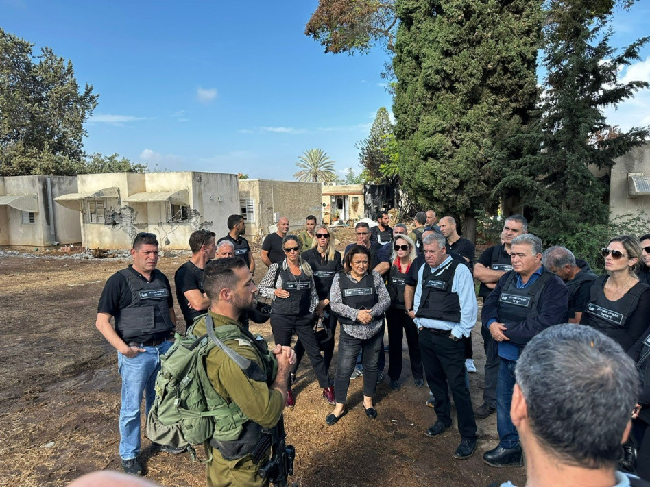 חברי דירקטוריון והנהלת התעשייה האווירית (צילום: באדיבות התעשייה האווירית)