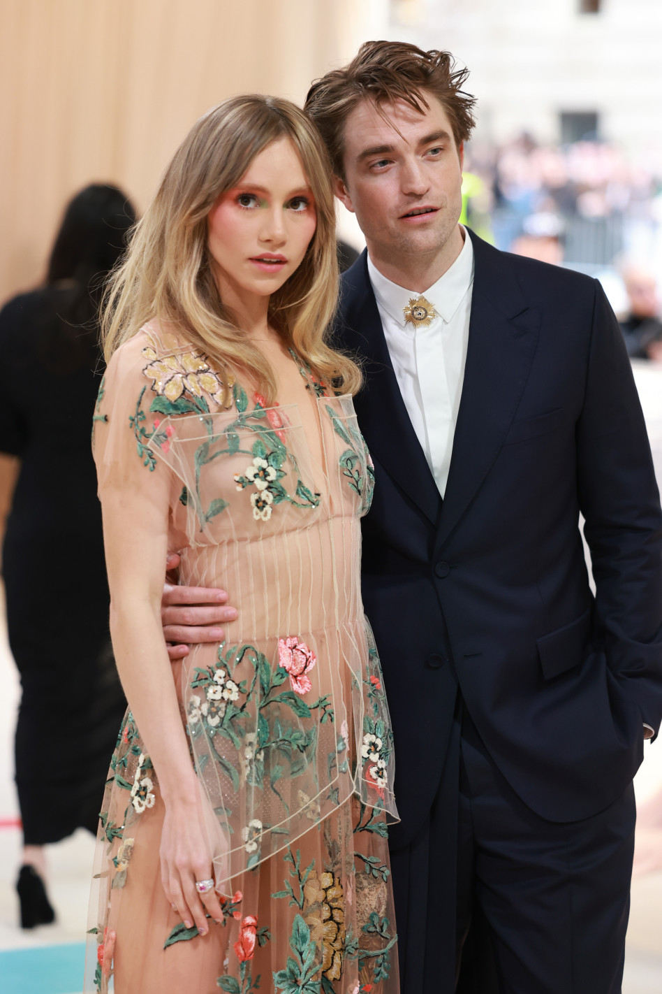 רוברט פטינסון, סוקי ווטרהאוס (צילום: Theo Wargo/Getty Images)