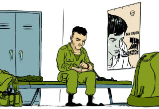 חייל בצבא ההגנה לישראל (צילום:  ליאב צברי)