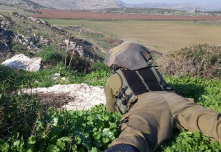 תרגיל של חטיבת גולני גדוד 13 (צילום:  נועם אמיר)