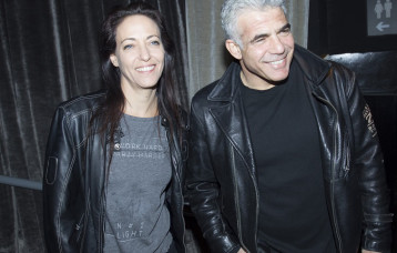 יאיר לפיד, ליהיא לפיד, מסיבת 50 לשמעון בוסקילה (צילום: רפי דלויה)