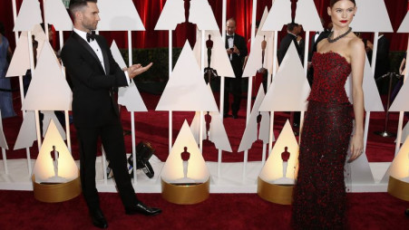 אדם לוין ובהאטי פרינסלו (צילום: רויטרס)