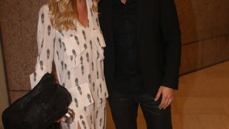 גיא גיאור, לירן כוהנר, בר מצווה אירית רחמים (צילום: ניר פקין)