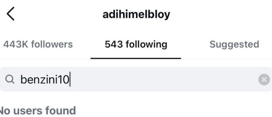 עדי הימלבלוי הסירה עוקב לבן זיני (צילום: מתוך אינסטגרם)