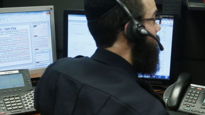 מוקד 100 במשטרת ישראל