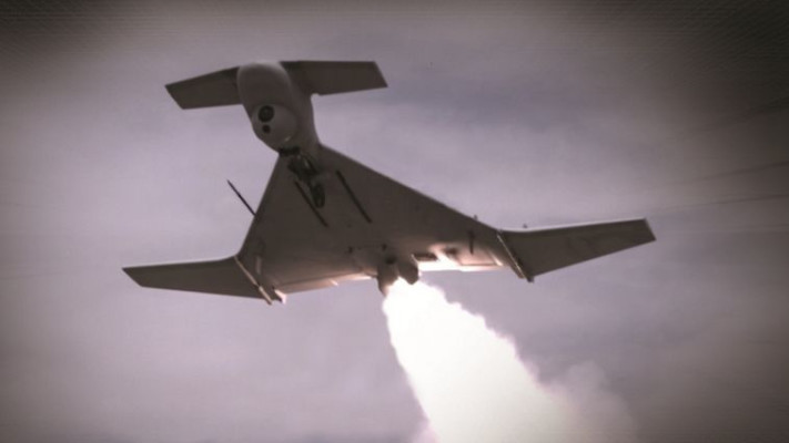 מל&quot;ט ישראלי מדגם &quot;הארופ&quot;. צילום: התעשייה האווירית