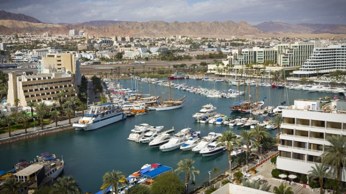 אילת בתי מלון מרינה. פלאש 90