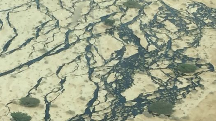 דליפת הנפט בשמורת עברונה