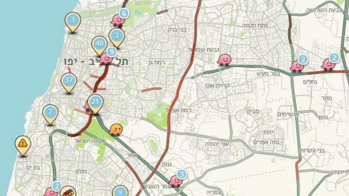 מפה של ווייז