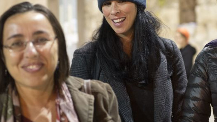 שרה סילברמן בכותל המערבי 