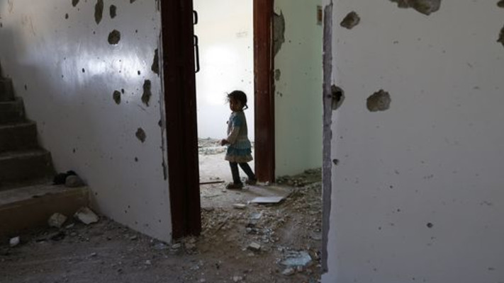 בית שנהרס על ידי אל קאעידה בתימן