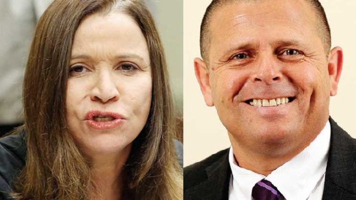 שלי יחימוביץ' ואיתן כבל. צילום: מרק ישראל סלם