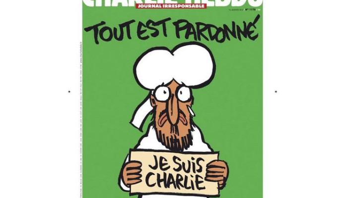 מגזין השארלי הבדו לאחר הפיגוע הקודם