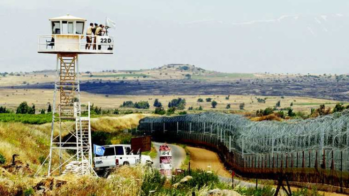 גבול ישראל-סוריה. צילום: רויטרס