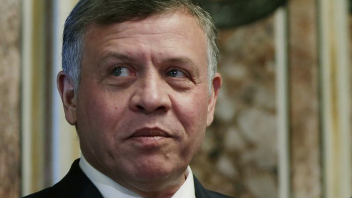 בין הפטיש לסדן. עבדאללה מלך ירדן, צילום: רויטרס