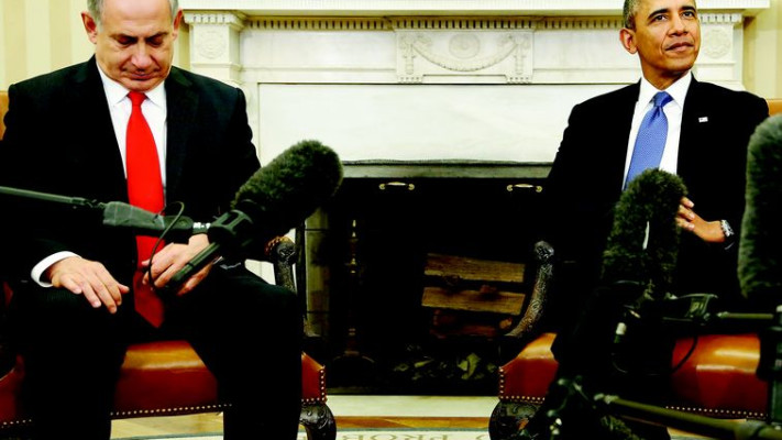 נתניהו ואובמה בבית הלבן, 2014