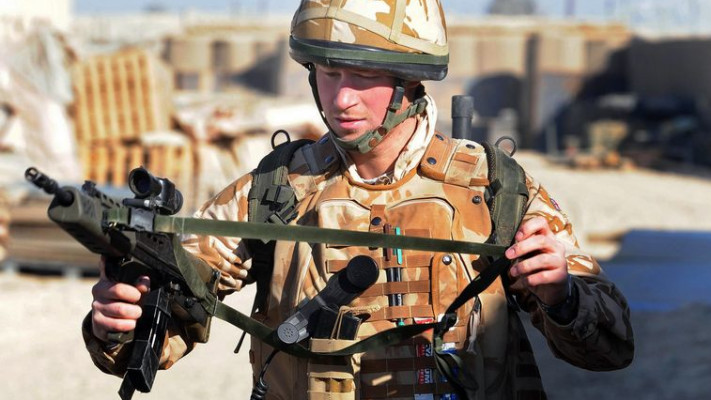 הנסיך הארי באפגניסטן. צילום: רויטרס