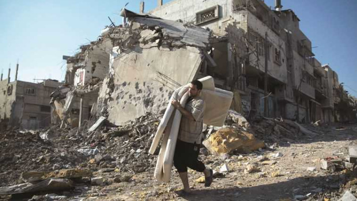 &quot;אולי העולם ייזכר בנו&quot;. עזה לאחר צוק איתן, צילום: רויטרס 