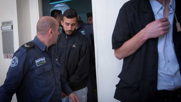 ניב אסרף משתחרר ממעצר. צילום: מרים אלסטר, פלאש 90