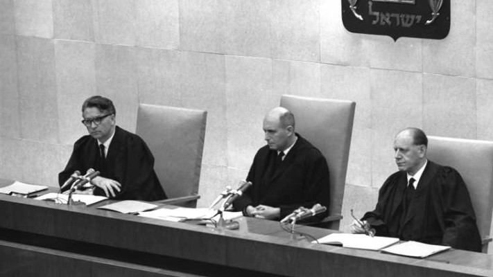 מתוך משפט אייכמן,. צילום: ארכיון התמונות הלאומי