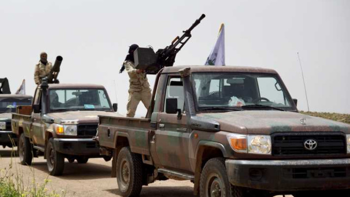 חברי ארגון ג'בהת א-נוסרה בסוריה. צילום: רויטרס