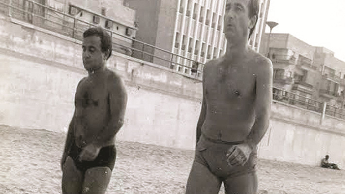 בן סירא עם זינגר.צילום: נתן זהבי