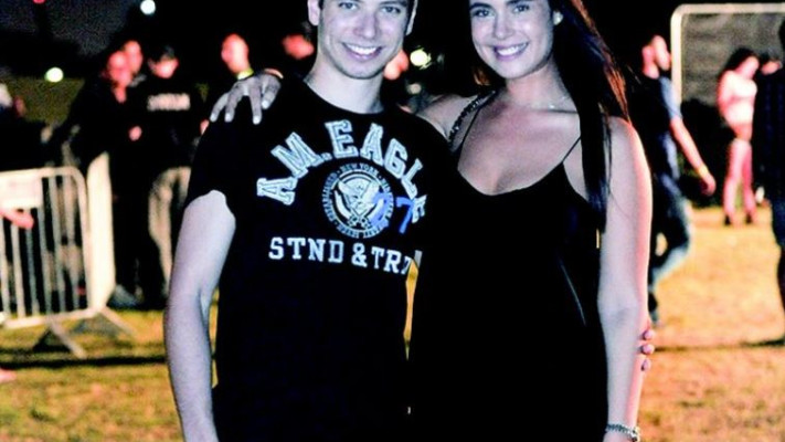 יאיר נתניהו וחברה. צילום: רפי דלויה 