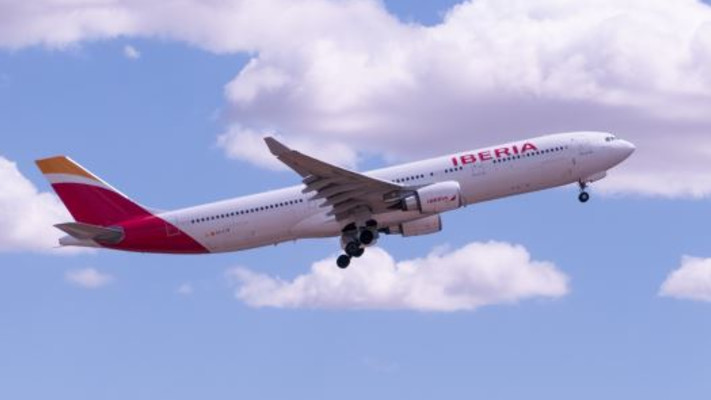 מטוס של חברת איבריה