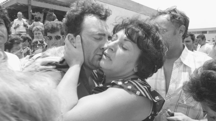 "בשבילנו לא הייתה חגיגה", חזרת חטופי אנטבה. צילום: ארכיון צה"ל