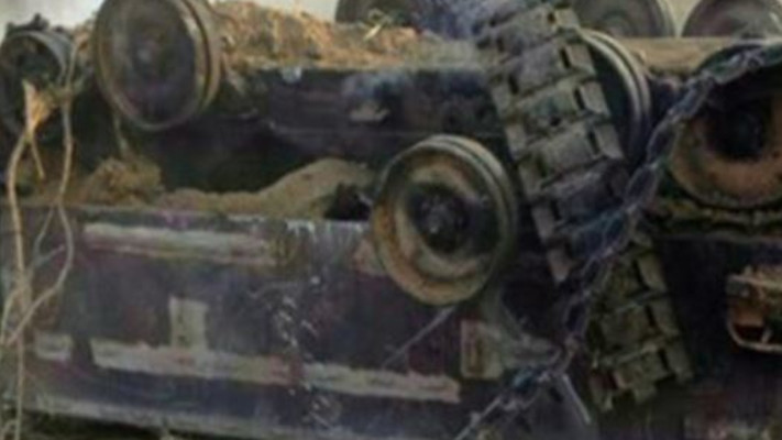 הנגמ''ש שבו נהרג אורון שאול ז''ל