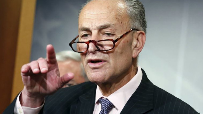 צ'אק שומר, מנהיג הדמוקרטים בסנאט. צילום: רויטרס