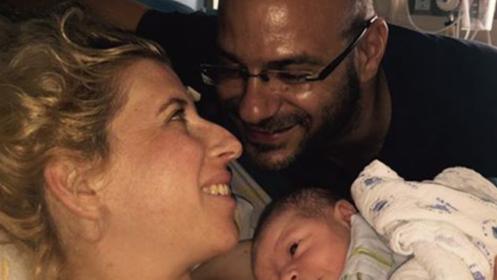 אוהד חמו ואשתו נגה בביה''ח