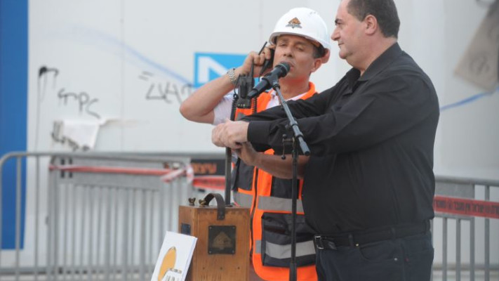 התוכניות מתחברות, השר ישראל כץ. צילום: אבשלום ששוני