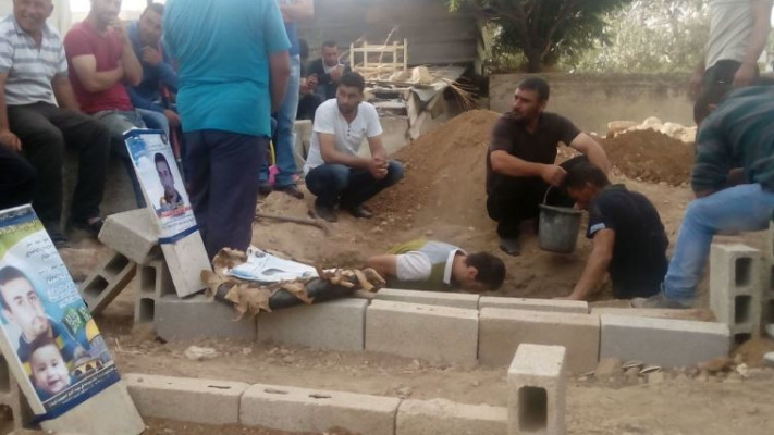 הקבר של ריהאם דוואבשה בכפר דומא