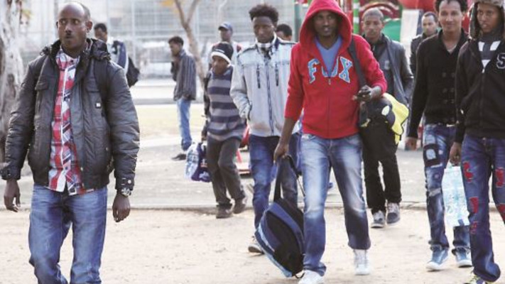 מבקשי מקלט בתל אביב, אריתראים