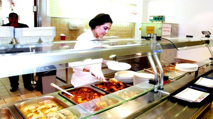 מזנון הכנסת. האוכל שמוגש בו לאחרונה עורר סערה. צילום: מרק ישראל סלם