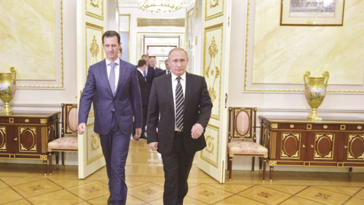 אסד ופוטין. צילום: רויטרס