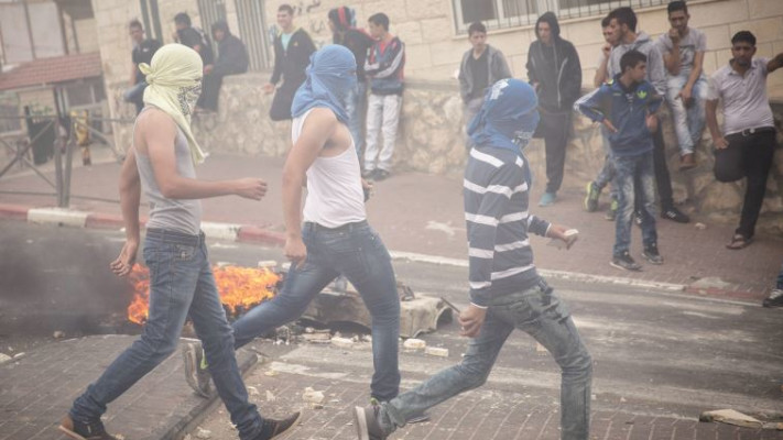 הפרות סדר בשטחים, ארכיון. צילום: הדס פרוש, פלאש 90